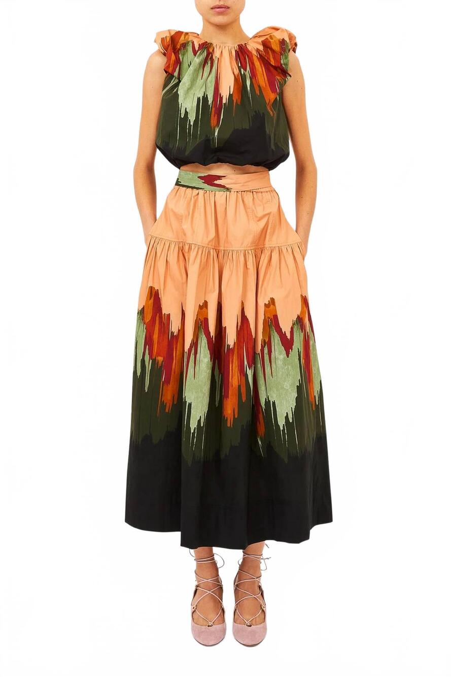 NEW ULLA JOHNSON gracie top in agate